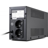 ИБП Vinga LED 600VA metal case (VPE-600M)