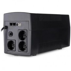 ИБП Vinga LED 1200VA plastic case with USB+RJ45 (VPE-1200PU)