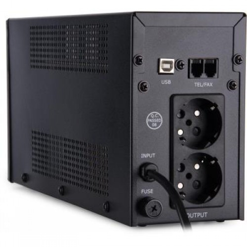 ИБП Vinga LED 800VA metal case with USB+RJ45 (VPE-800MU)