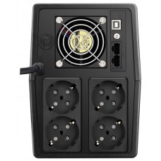 ИБП Mustek PowerMust 1500 Line Int, 4xSchuko (1500-LED-LI-T10)