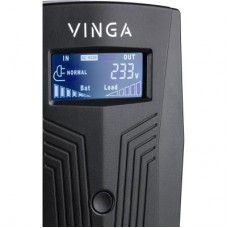ИБП Vinga LCD 1200VA plastic case with USB+RJ45 (VPC-1200PU)