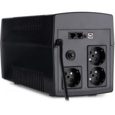 ИБП Vinga LCD 1200VA plastic case with USB+RJ45 (VPC-1200PU)