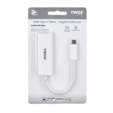 Адаптер 2E USB Type-C - RJ-45, 0.15м, White (2EW-2469)