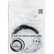 Кабель мультимедийный Jack 3.5mm male/Jack 3.5mm male 1.8m Cablexpert (CCAP-444-6)