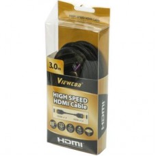 Кабель мультимедийный HDMI to HDMI 3.0m Viewcon (VC-HDMI-510-3m)