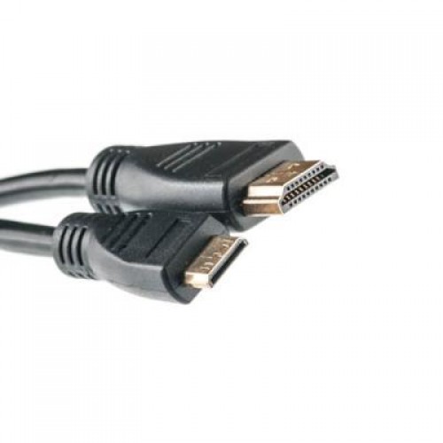 Кабель мультимедийный HDMI A to HDMI C (mini), 5.0m PowerPlant (KD00AS1246)