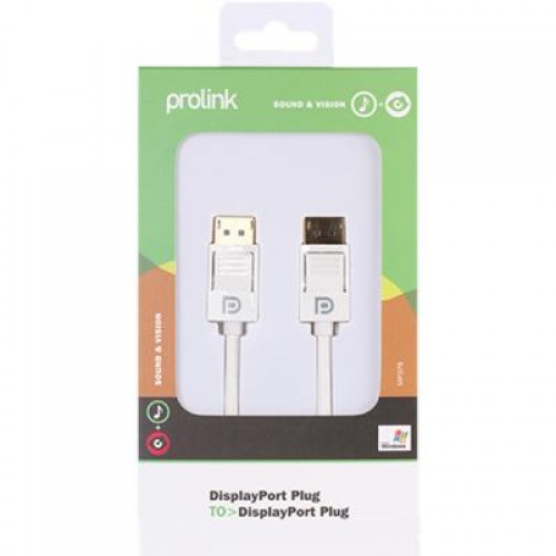 Кабель мультимедийный Display Port to Display Port 2.0m Prolink (MP379)