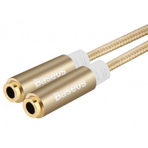 Кабель Baseus AUX Audio 26 cm (Gold)