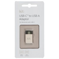 Адаптер Kit Premium 3.1 USB-C - USB-A Gold (CADPGD)