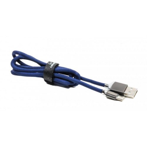 Кабель Cablexpert (CCPB-C-USB-07B) USB 2.0 A - USB Type-C, премиум, 1м, синий