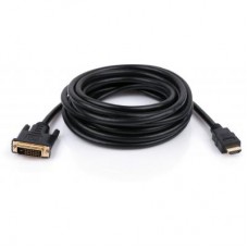 Кабель мультимедийный Vinga HDMI to DVI 24+1 5.0m (HDMIDVI01-5.0)
