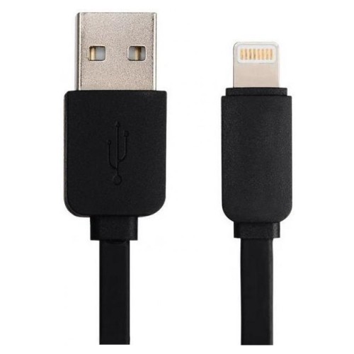 Кабель Baseus String Series Noodle Style Lightning to USB Data Sync Charge 1 M (Black)