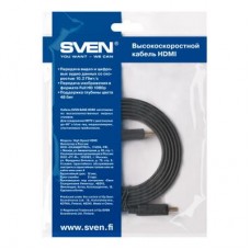 Кабель мультимедийный HDMI to HDMI 1.8m SVEN (01300131)