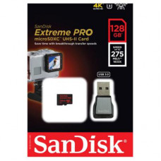 Карта памяти SanDisk 128GB microSD class 10 USH-II U3 (SDSQXPJ-128G-GN6M3)