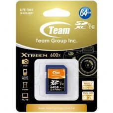 Карта памяти TEAM 64GB SDXC Class 10 UHS-I/U3 XTreem (TSDXC64GU301)
