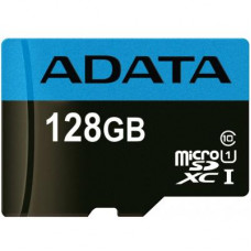 Карта памяти ADATA 128GB microSD class 10 UHS-I A1 Premier (AUSDX128GUICL10A1-RA1)