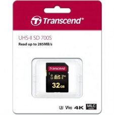 Карта памяти Transcend 32GB SDHC class 10 UHS-II U3 V30 MLC (TS32GSDC700S)