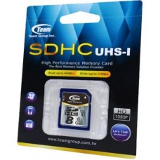 Карта памяти TEAM 8GB SDHC Class 10 (TSDHC8GUHS01)