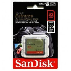 Карта памяти SanDisk 32Gb Compact Flash Extreme (SDCFXSB-032G-G46)