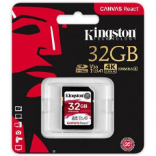 Карта памяти Kingston 32GB SDHC class 10 UHS-1 U3 (SDR/32GB)