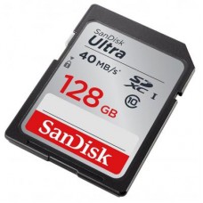 Карта памяти SanDisk 128GB SDXC Class 10 UHS-I (SDSDUNC-128G-GN6IN)