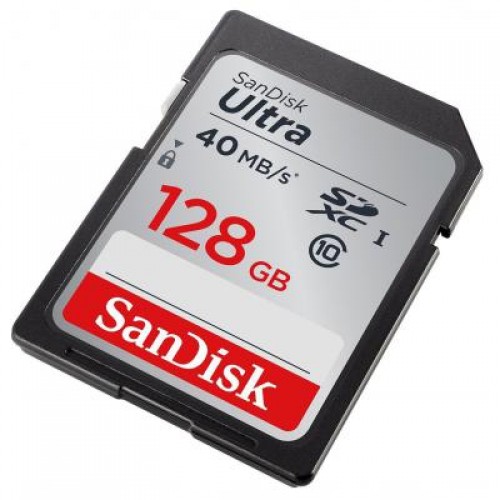 Карта памяти SanDisk 128GB SDXC Class 10 UHS-I (SDSDUNC-128G-GN6IN)