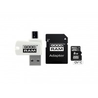Карта памяти GOODRAM 32 GB microSDHC class 10 UHS-I 3 in 1 M1A4-0320R11