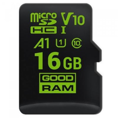 Карта памяти GOODRAM 16GB microSDHC Class 10 UHS-I (M1A0-0160R11)