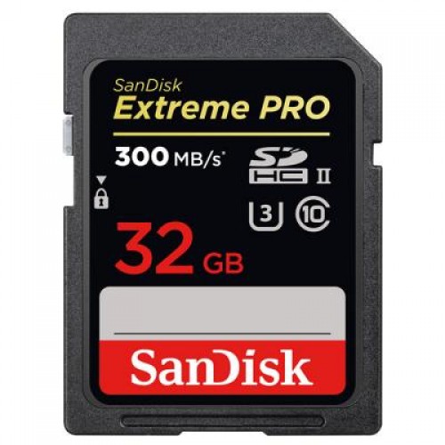 Карта памяти SanDisk 32GB SDHC class 10 UHS-I U3 (SDSDXPK-032G-GN4IN)