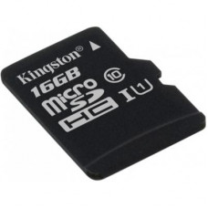 Карта памяти Kingston 16GB microSDHC class 10 UHS-I Canvas Select (SDCS/16GBSP)