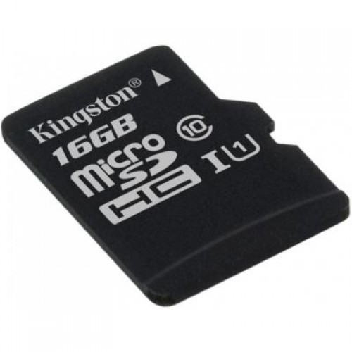 Карта памяти Kingston 16GB microSDHC class 10 UHS-I Canvas Select (SDCS/16GBSP)