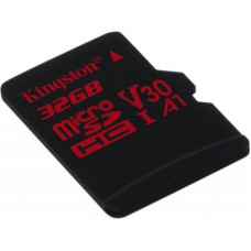 Карта памяти Kingston 32GB microSDHC class 10 UHS-I U3 (SDCR/32GBSP)