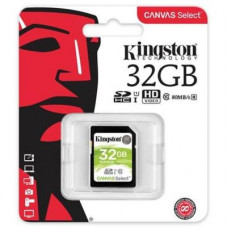 Карта памяти Kingston 32GB SDHC class 10 UHS-I U3 Canvas Select (SDS/32GB)