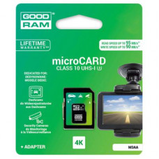 Карта памяти GOODRAM 64GB microSD class 10 USH-I U3 (M3AA-0640R11-DD)