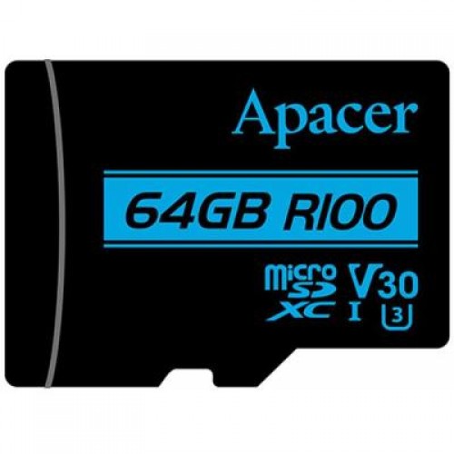 Карта памяти Apacer 128GB microSDHC class 10 UHS-I U1 V10 (AP128GMCSX10U7-R)