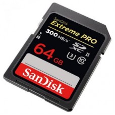 Карта памяти SanDisk 64GB SDXC class 10 UHS-II 4K Extreme Pro (SDSDXPK-064G-GN4IN)