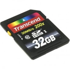 Карта памяти Transcend 32Gb SDHC class 10 (TS32GSDHC10)