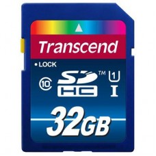 Карта памяти Transcend 32Gb SDHC class 10 UHS-I Premium (TS32GSDU1)