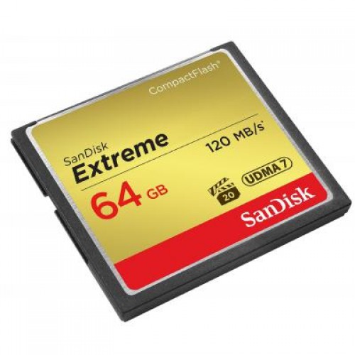 Карта памяти SanDisk 64Gb Compact Flash Extreme (SDCFXSB-064G-G46)