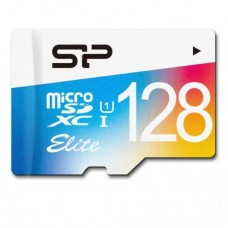 Карта памяти Silicon Power 128GB microSD class10 UHS-I Elite COLOR (SP128GBSTXBU1V20SP)
