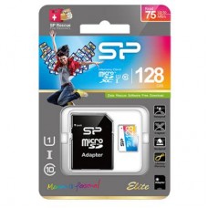 Карта памяти Silicon Power 128GB microSD class10 UHS-I Elite COLOR (SP128GBSTXBU1V20SP)