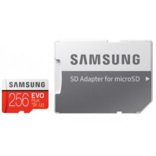 Карта памяти Samsung 256GB microSDXC class 10 UHS-I U3 Evo Plus (MB-MC256GA/RU)