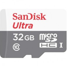 Карта памяти SanDisk 32GB microSD Class 10 UHS-I Ultra (SDSQUNS-032G-GN3MA)