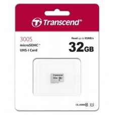 Карта памяти Transcend 32GB microSDHC class 10 UHS-I U1 (TS32GUSD300S)