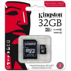Карта памяти Kingston 32GB microSD class 10 UHS-I Industrial (SDCIT/32GB)