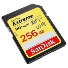 Карта памяти SanDisk 256GB SDXC class 10 V30 A1 UHS-I U3 4K Extreme (SDSDXVF-256G-GNCIN)