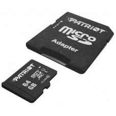 Карта памяти Patriot 64GB microSD class10 UHS-1 (PSF64GMCSDXC10)