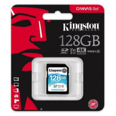 Карта памяти Kingston 128GB SDXC class 10 UHS-I U3 (SDG/128GB)