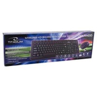 Комплект Esperanza Titanum Orlando TK104UA Black (TK104UA)