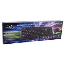 Комплект Esperanza Titanum Orlando TK104UA Black (TK104UA)